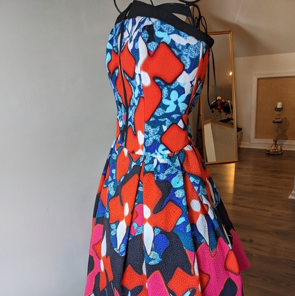 Petter pilotto colored dress size 8 - Picture 4 of 7